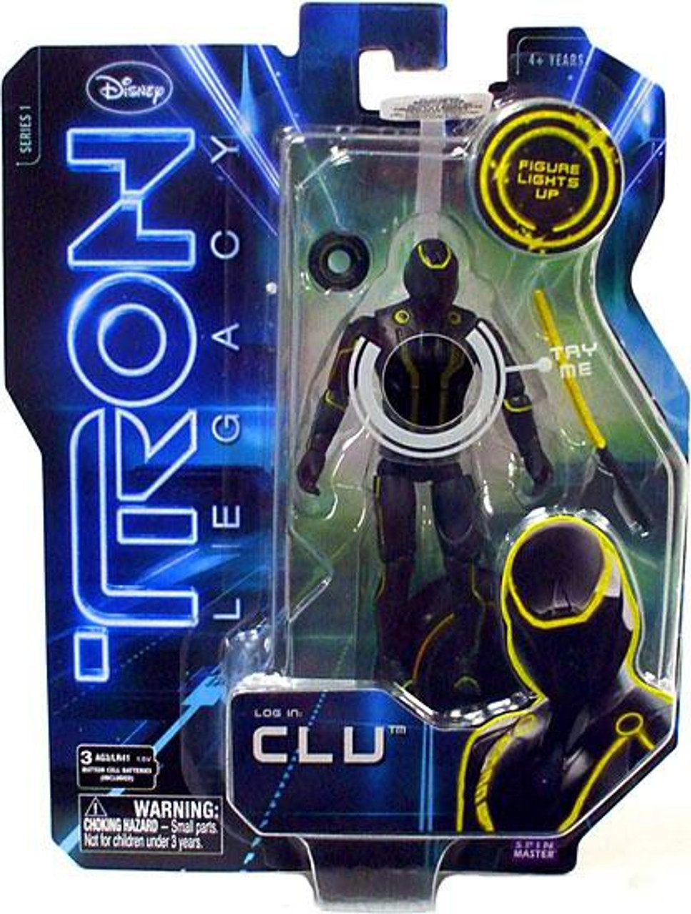 Tron Legacy Core Clu 3 Action Figure Spin Master ToyWiz
