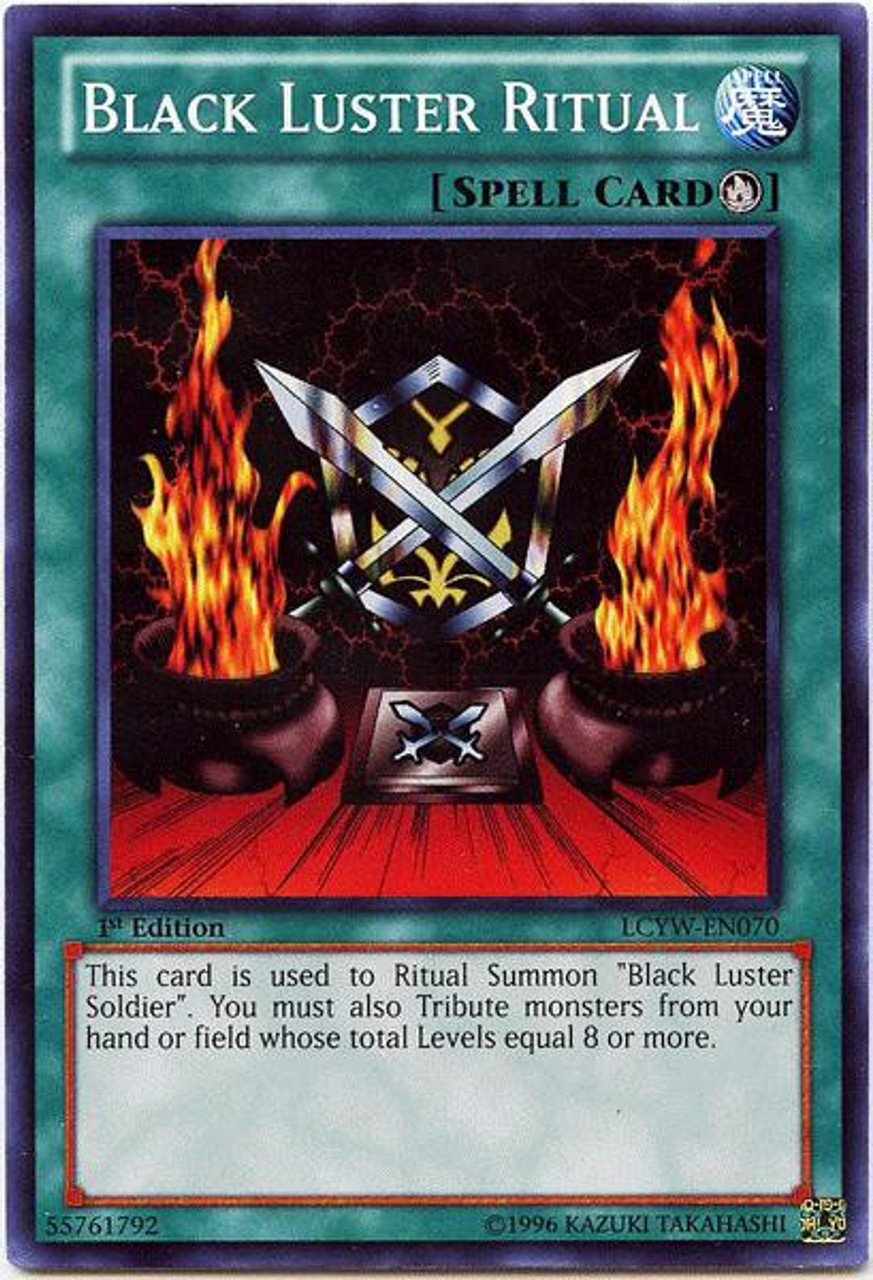 Yugioh Legendary Collection 3 Single Card Common Black Luster Ritual Lcyw En070 Toywiz 0935