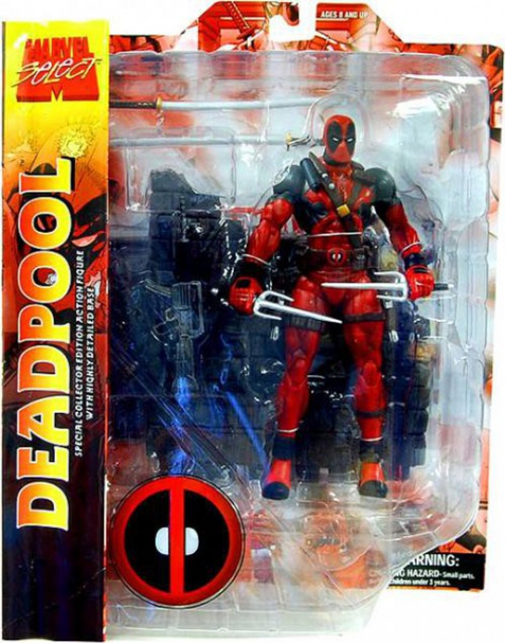 Marvel Marvel Select Deadpool 7 Action Figure Diamond Select Toys - Apiqozjvc  75243.1550283841