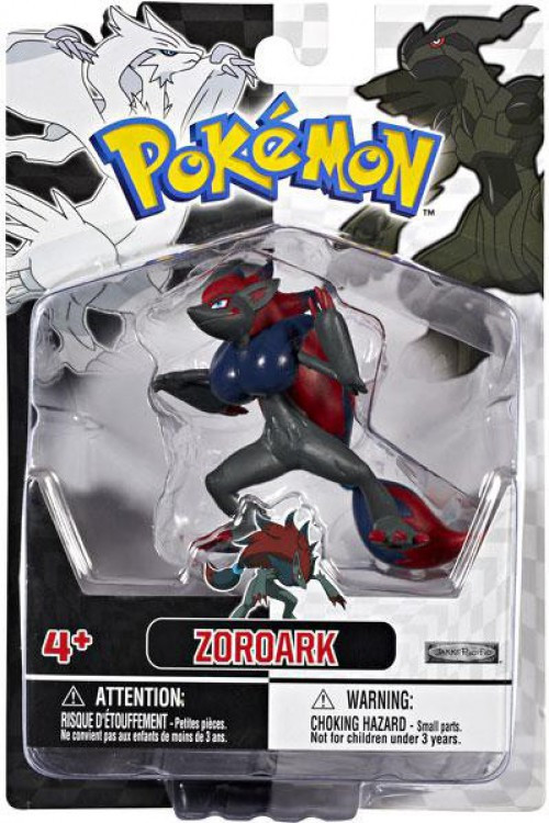 Pokemon Black White Series 1 Basic Zoroark Figure Jakks Pacific ToyWiz