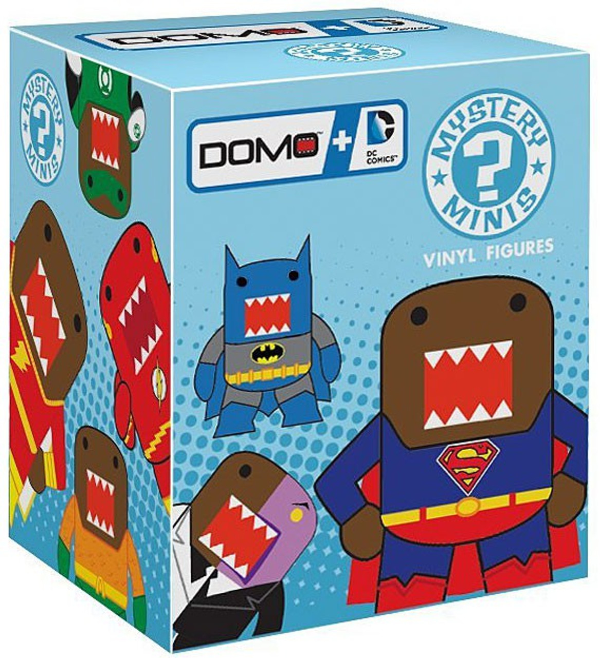 Funko Domo Dc Mystery Minis Domo Mystery Pack 1 Random Figure Toywiz - blue domo roblox