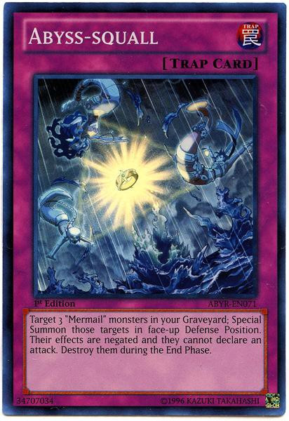 YuGiOh Trading Card Game Abyss Rising Single Card Super Rare Abyss ...
