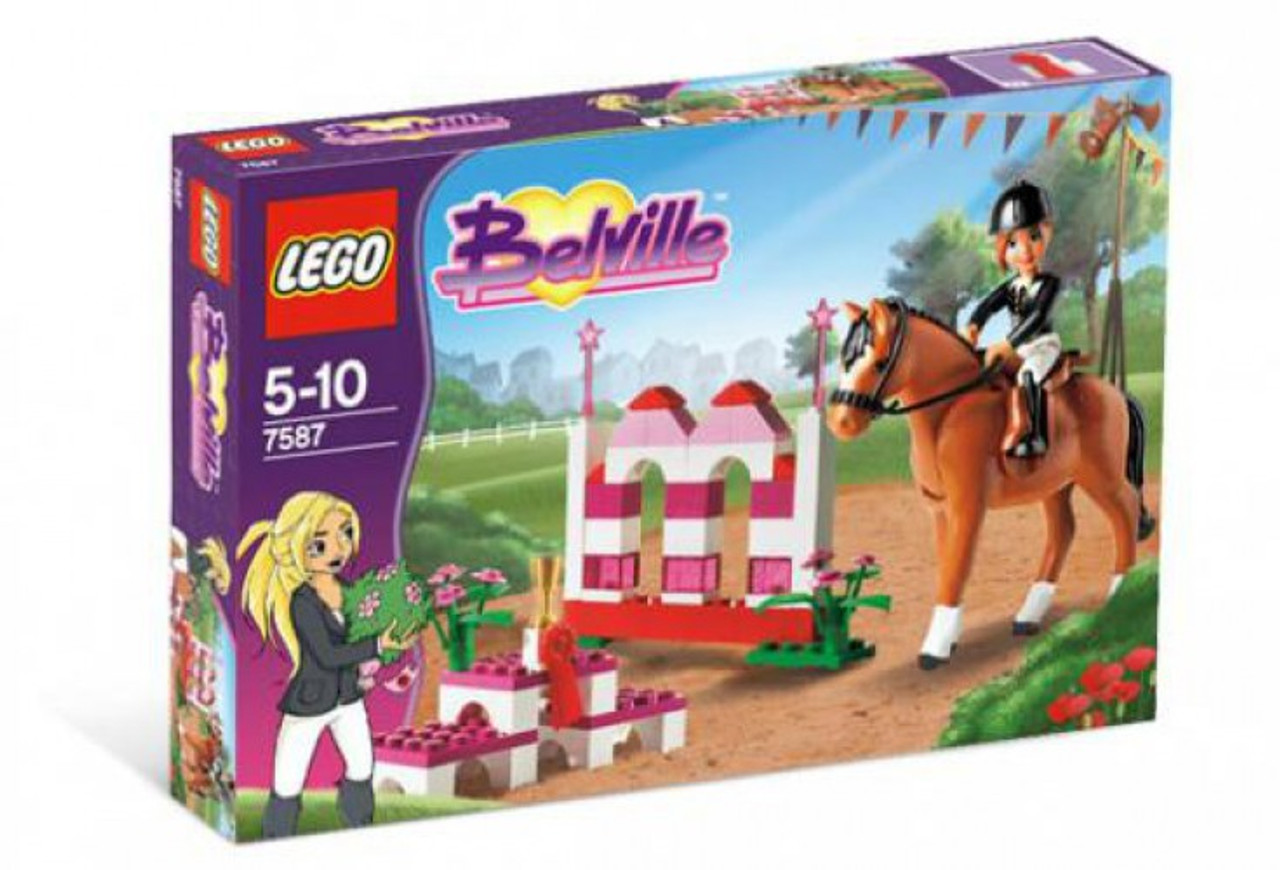 lego horse jumping