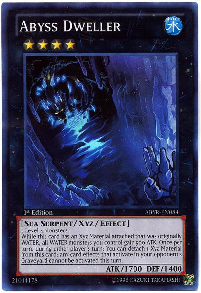 YuGiOh Trading Card Game Abyss Rising Single Card Super Rare Abyss
