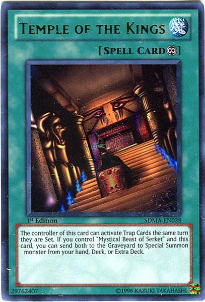 YuGiOh Structure Deck Marik Single Card Ultra Rare Temple of the