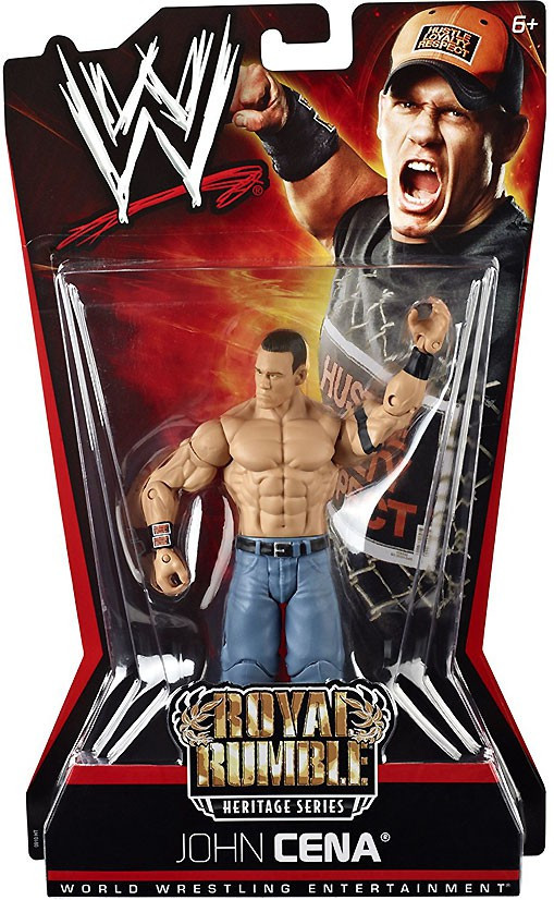 WWE Wrestling Pay Per View Series 6 Royal Rumble Heritage John Cena