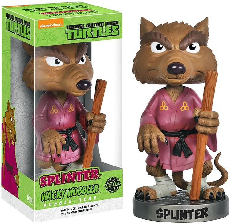 Funko Teenage Mutant Ninja Turtles Wacky Wobbler Splinter Bobble