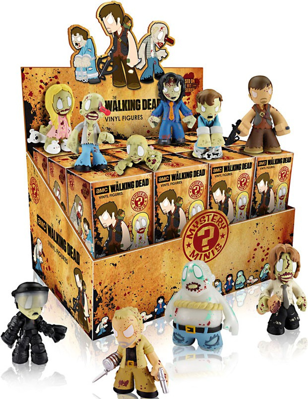 walking dead mystery minis