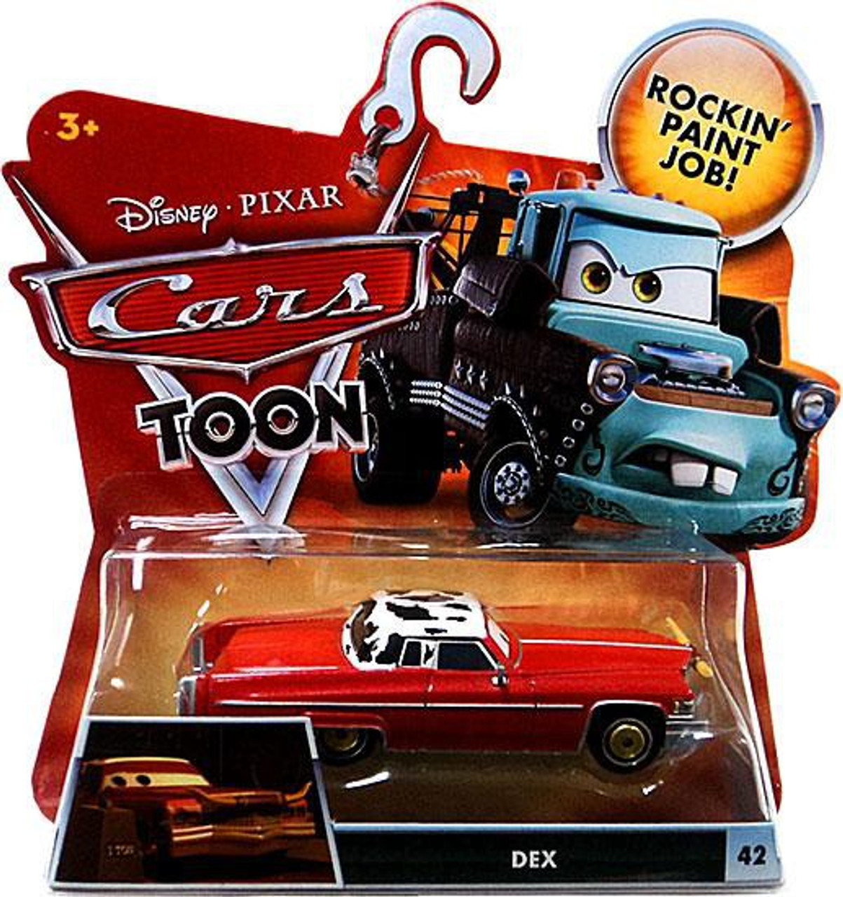 Disney Pixar Cars Cars Toon Main Series Dex 155 Diecast Car 42 Mattel Toys Toywiz - robloxhigh school life outfit codes 8 hats by nutty elm