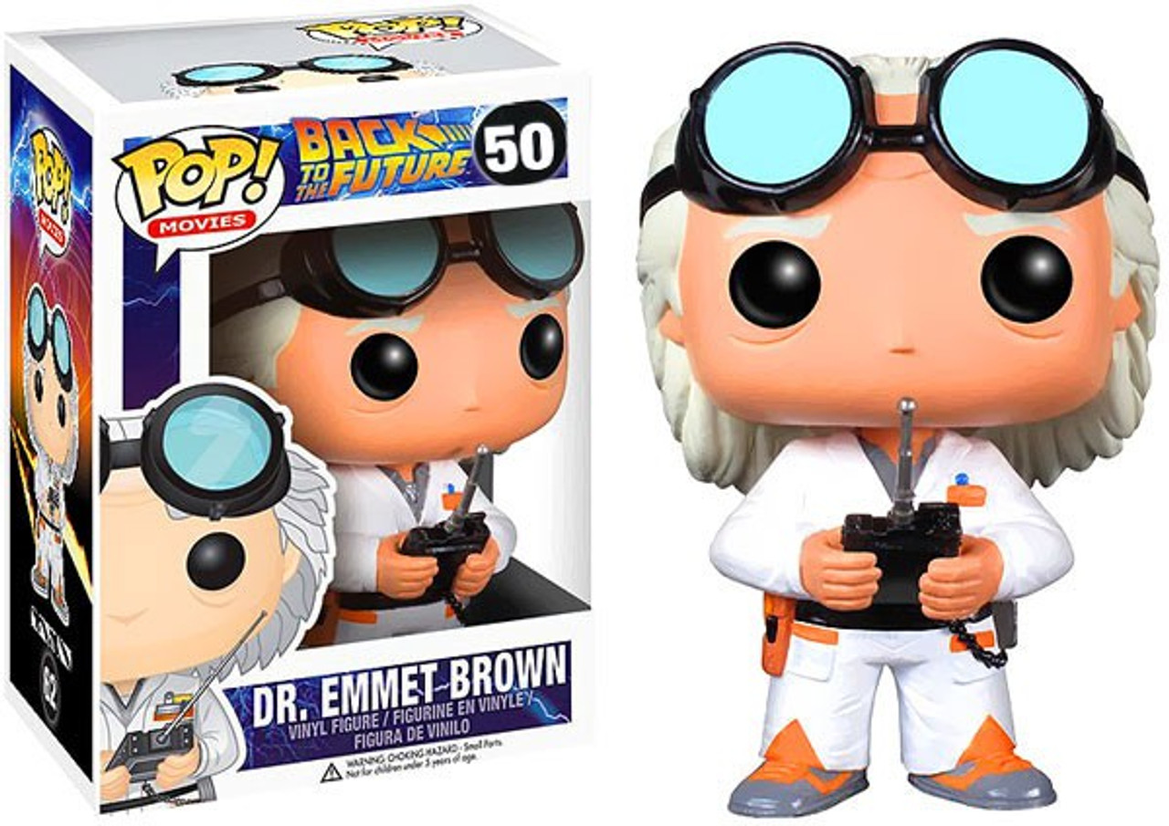 Funko Back to the Future POP Movies Dr. Emmet Brown Vinyl Figure 50 ToyWiz Funko Back to the Future POP Movies Dr. Emmet Brown Vinyl Figure 50 ToyWiz