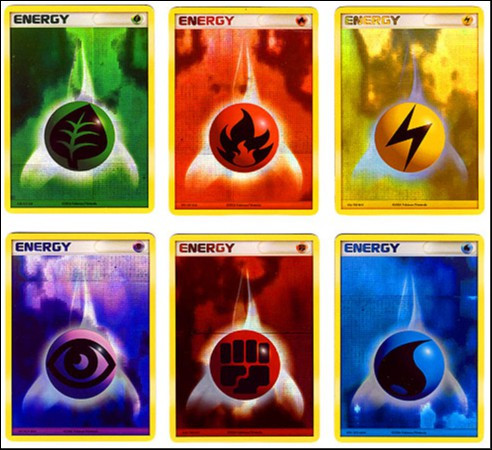 Pokemon Trading Card Game Promo Cards Single Card Rare Holo Set Of 6 Holofoil Energy Cards Toywiz