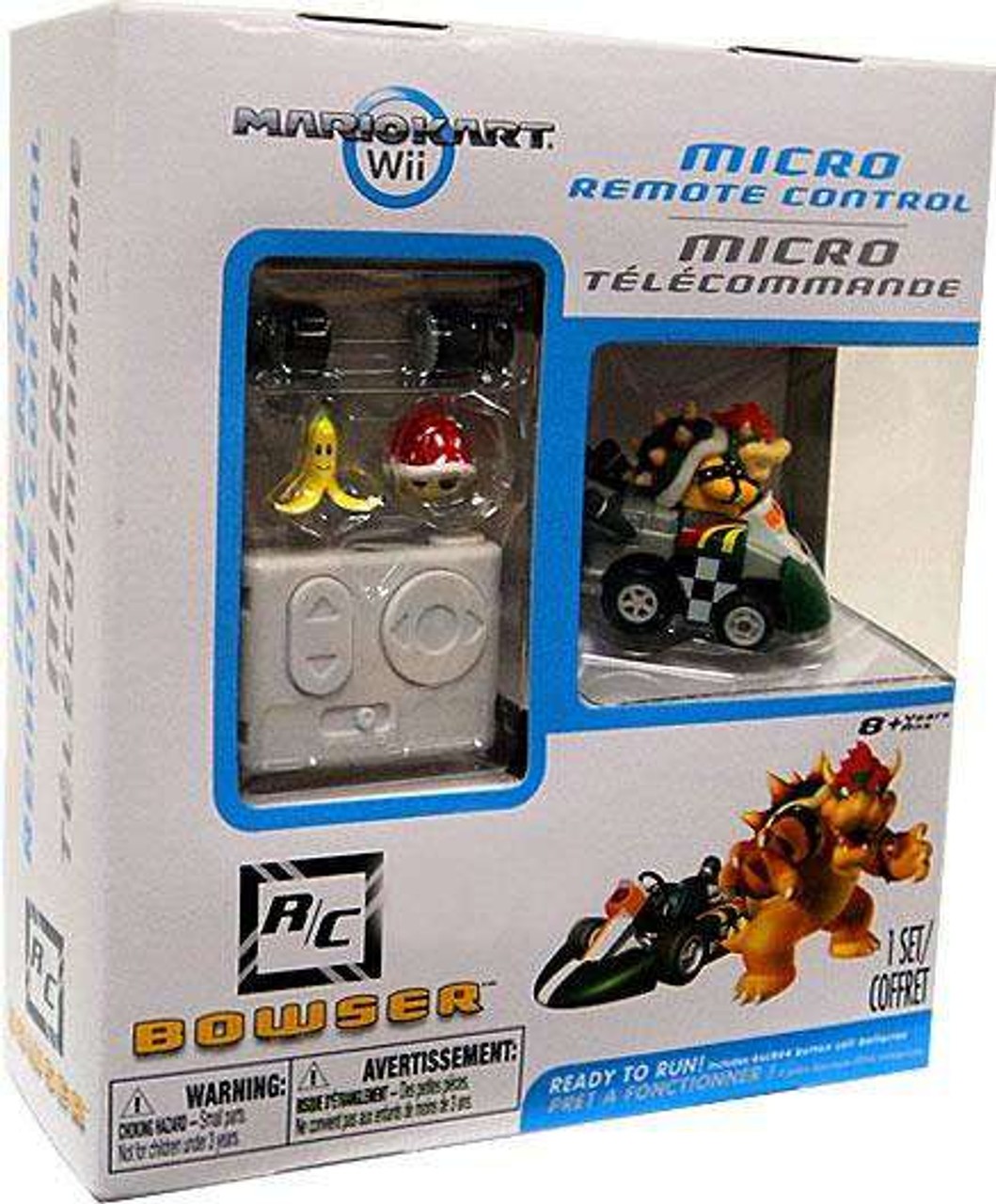 Super Mario Mario Kart Wii Micro Remote Control Bowser Exclusive Rc Vehicle Spin Master Toywiz 0749