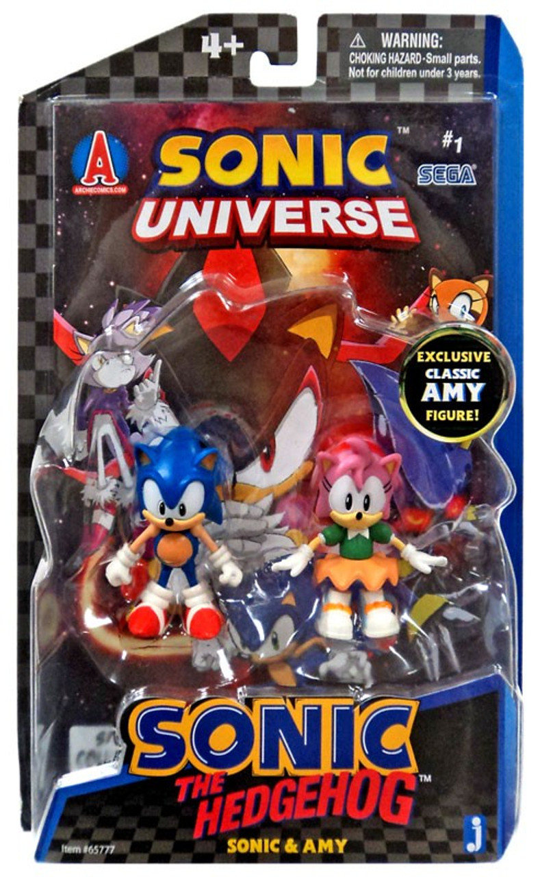 Sonic The Hedgehog Comic Series Sonic Amy 3 5 Action Figure 2 Pack Jazwares Toywiz - classic amy roblox