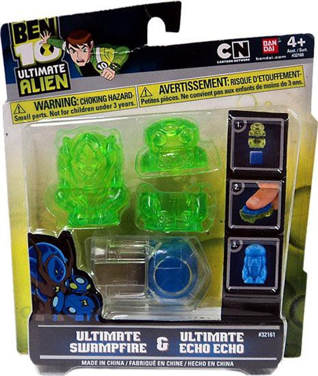 Ben 10 Ultimate Alien Ultimate Swampfire Ultimate Echo Echo Molds Bandai America Toywiz - early omnitrix roblox