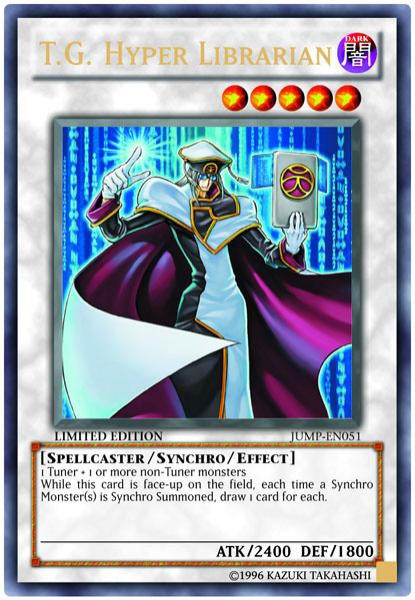 Yugioh Shonen Jump Single Card Ultra Rare T G Hyper Librarian Jump En051 Toywiz