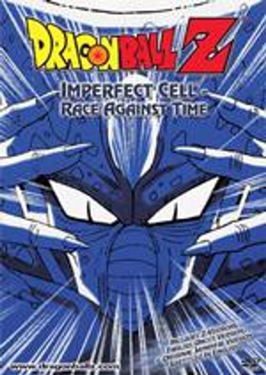 Dragon Ball Z Imperfect Cell Saga Race Against Time Dvd Uncut