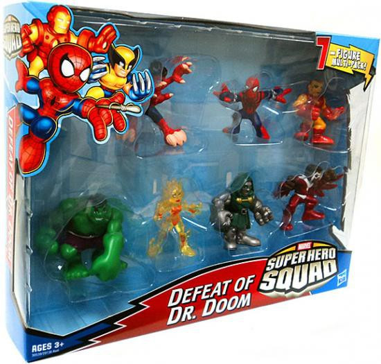 marvel super heroes figures set