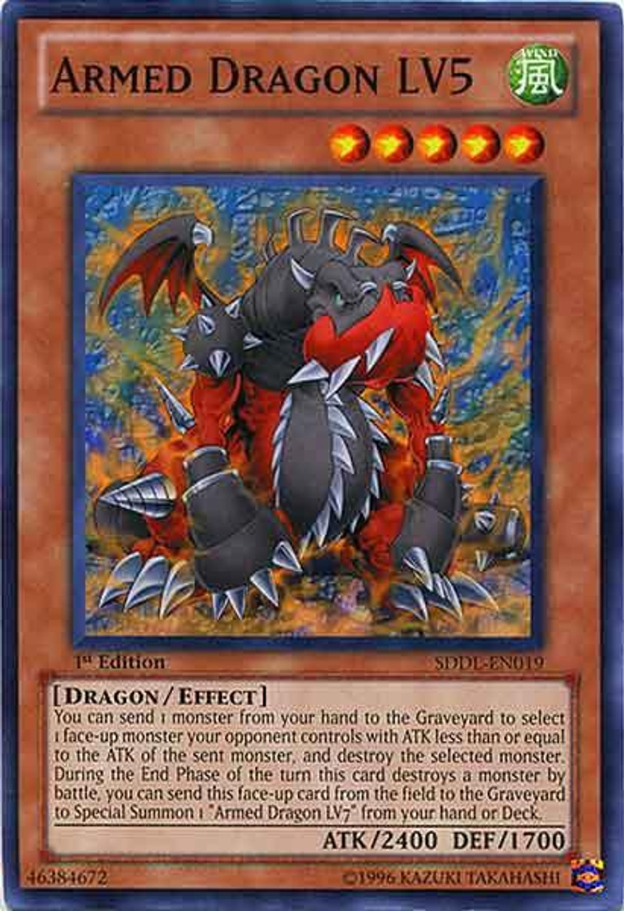 YuGiOh Dragunity Legion Structure Deck Single Card Common Armed Dragon