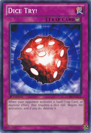 YuGiOh Legendary Collection 4 Joeys World Single Card Common Dice Try