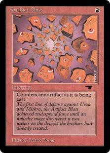 Magic The Gathering Antiquities Single Card Common Artifact Blast ToyWiz