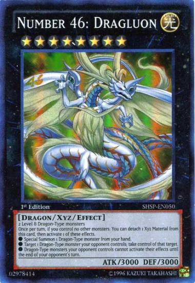 yugioh number 46 dragluon deck SHSP-EN050 46: Super Rare Card .HN#GG_634T6344 G134548TY53151 : Toys & Games NUMBER 46: DRAGLUON | AndyCards