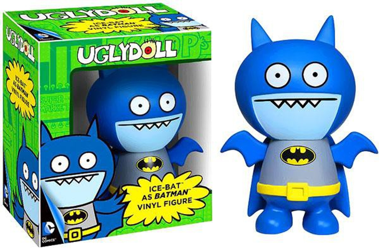 Funko Uglydoll Dc Uglydoll Ice Bat As Batman Vinyl Figure Toywiz - guy chasing guy with ice bat roblox game