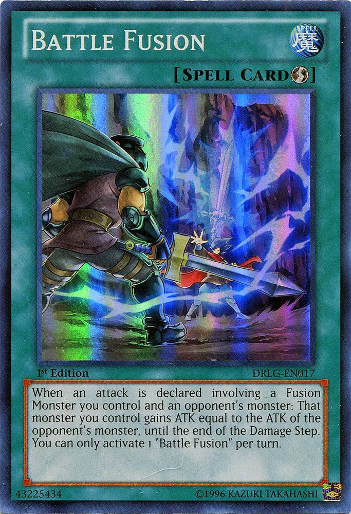 battle fusion yugioh card Yu-Gi-Oh - YG08-EN001 You can only activate 1 Branded Fusion once per turn. Yu-Gi-Oh! - Brilliant Fusion -
