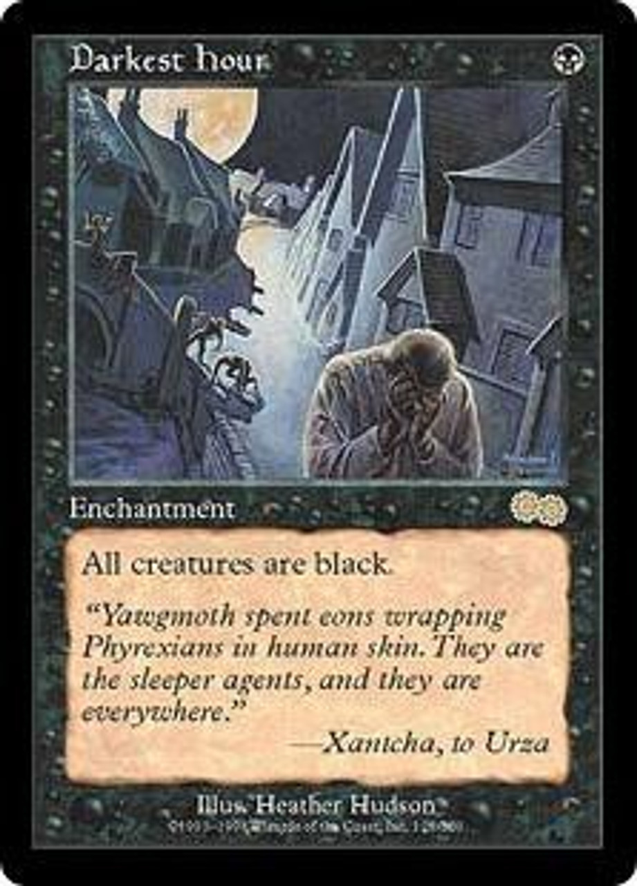 Magic The Gathering Urzas Saga Single Card Rare Darkest Hour 128 Toywiz - darkest hour roblox