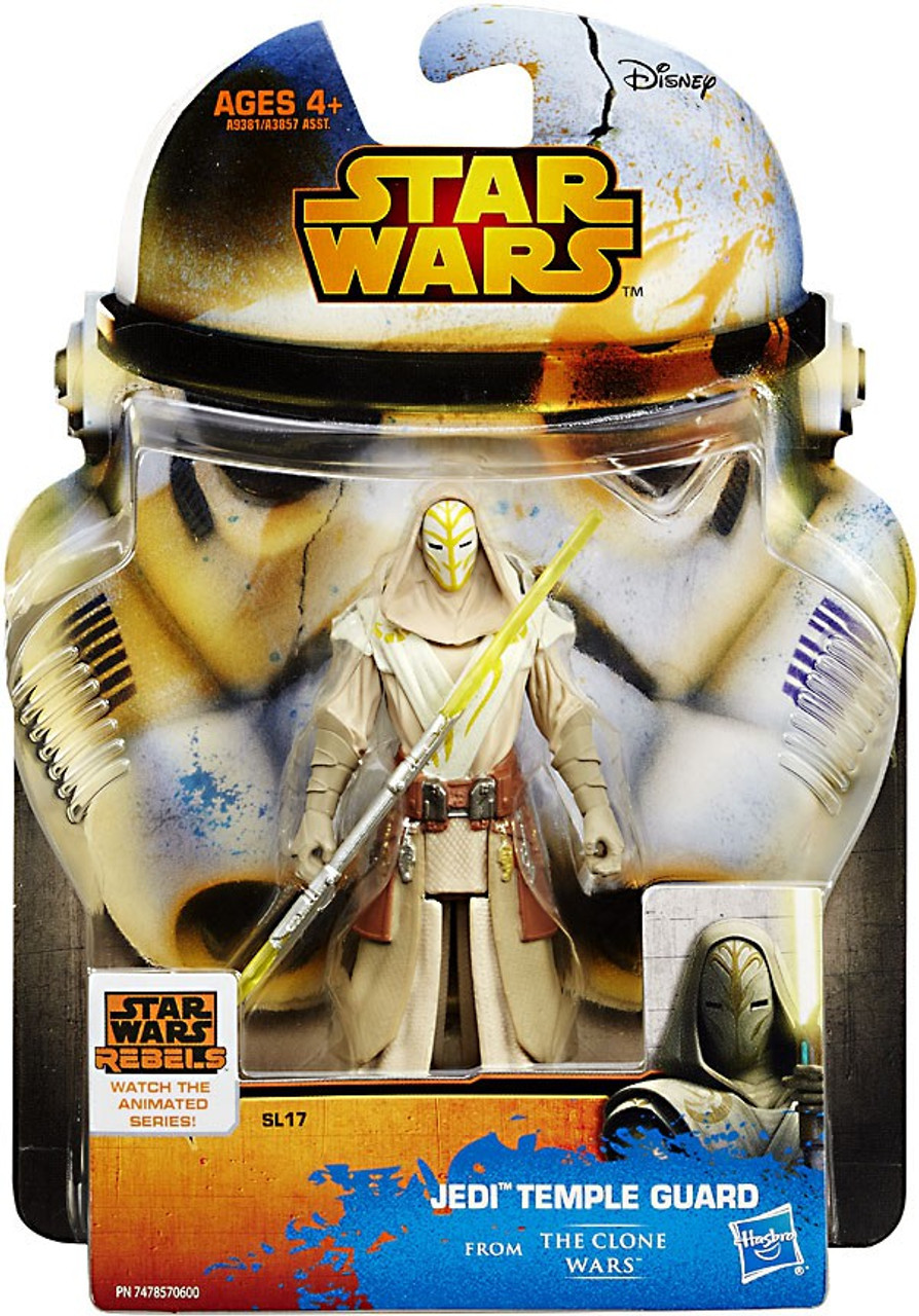 Star Wars The Clone Wars 2015 Saga Legends Jedi Temple Guard 3 75 Action Figure Sl17 Hasbro Toys Toywiz - roblox ilum customs