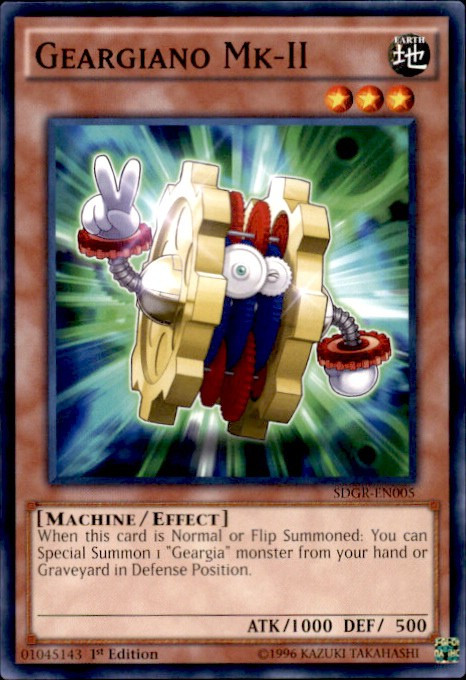yugioh geargia deck 2014 Yu-Gi-Oh! may be 1st or Unlimited Edition 2014 YuGiOh Geargia Rampage Structure