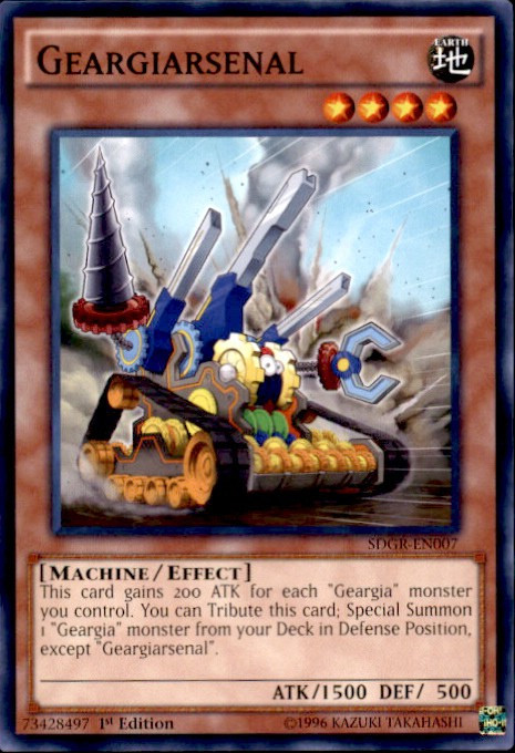 yugioh geargia cards Deckboosters : SDGR-EN034 1st Ed Geargiagear Gigant XG Ultra Rare Card Listed cards may have imperfections. Geargia Deck Profile! | 2014