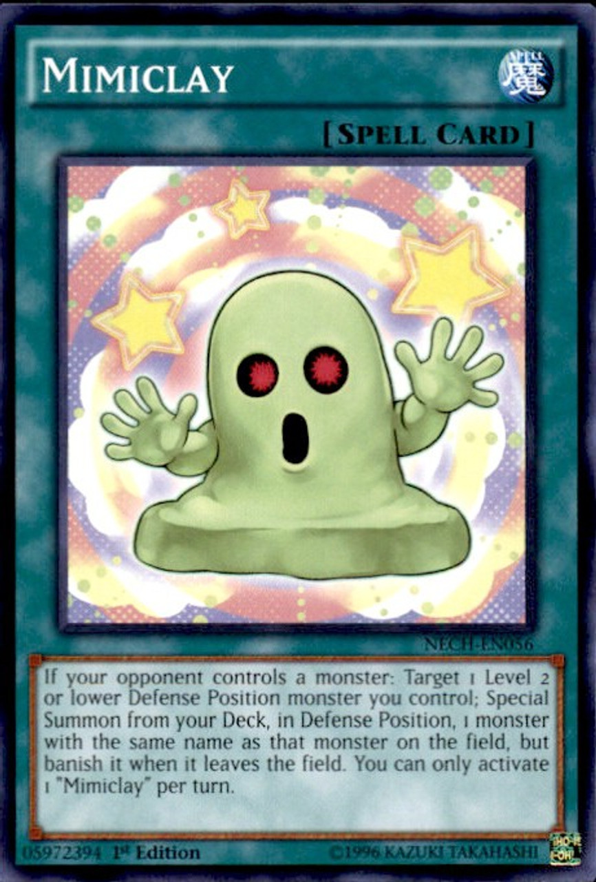 Yugioh The New Challengers Single Card Common Mimiclay Nech En056 Toywiz - roblox lucky block battle 2 taking challengers