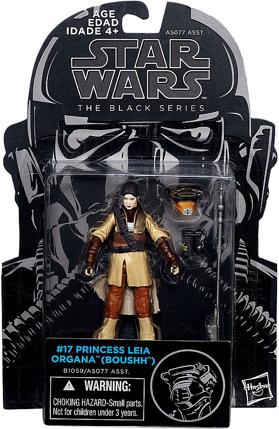 Hasbro - Figurine Star Wars Black Series - Leia Boushh 15cm