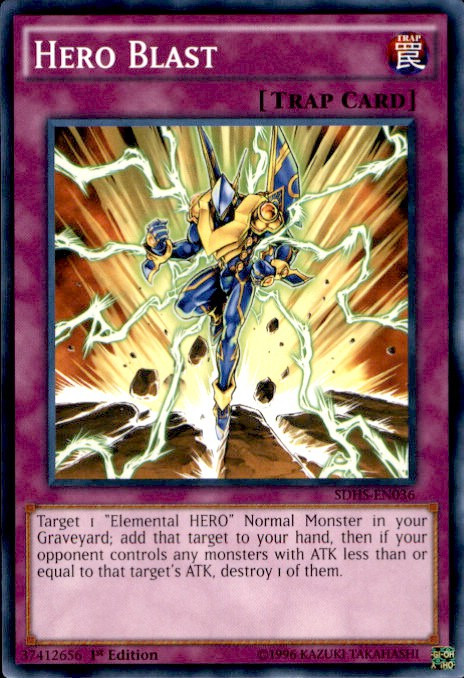 YuGiOh HERO Strike Structure Deck Single Card Common Hero