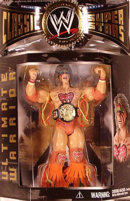 WWE Wrestling Classic Superstars Series 1 Ultimate Warrior Action