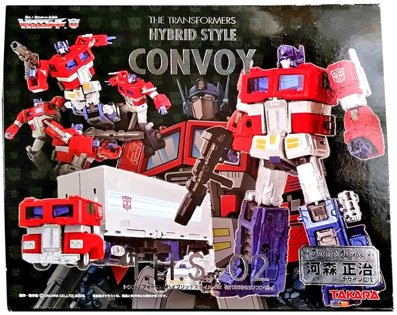 Transformers Japanese Masterpiece Hybrid Style Convoy Optimus