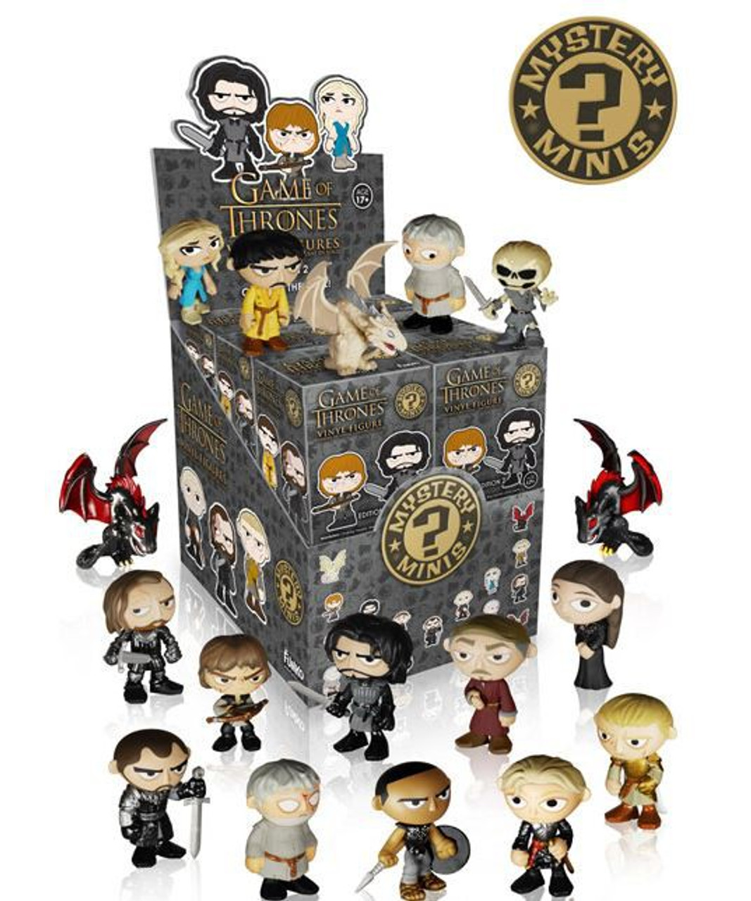 funko mystery minis game of thrones