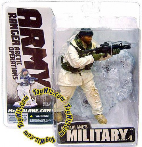 McFarlane Toys Military Series 4 Army Ranger Arctic Operations Action Figure RANDOM Ethnicity