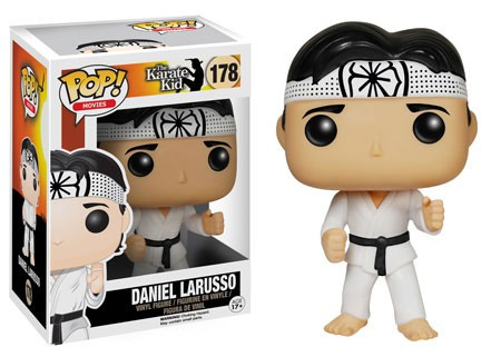 FunKo 018490 Reaction: The Karate Kid Daniel Larusso Action Figure, 9,5 cm