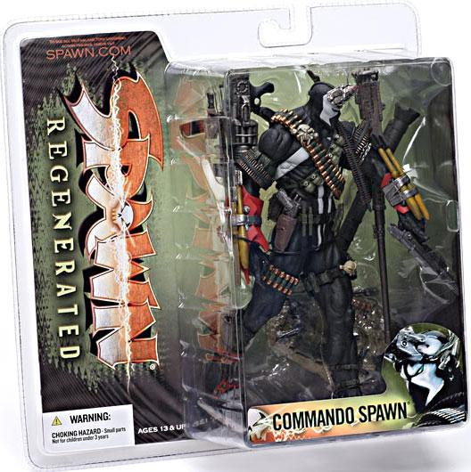 マクファーレントイズ REGENERATED/COMMANDO SPAWN McFarlane Toys Spawn Series 28 Regenerated Commando Spawn Action