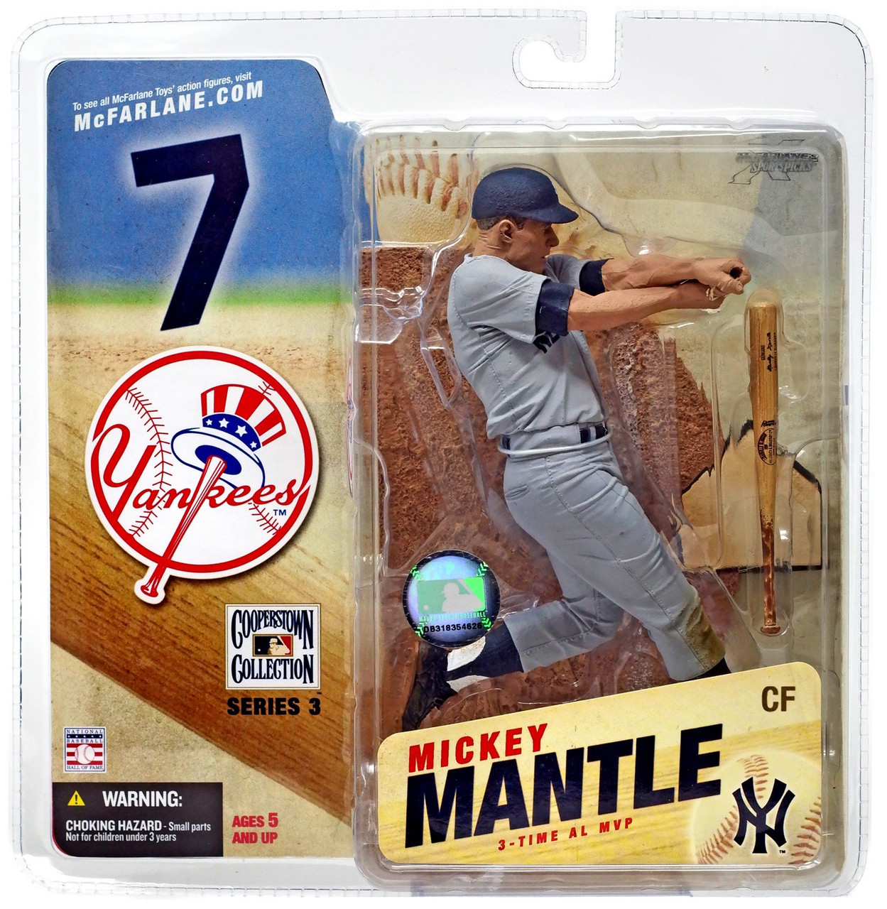 mickey mantle action figure