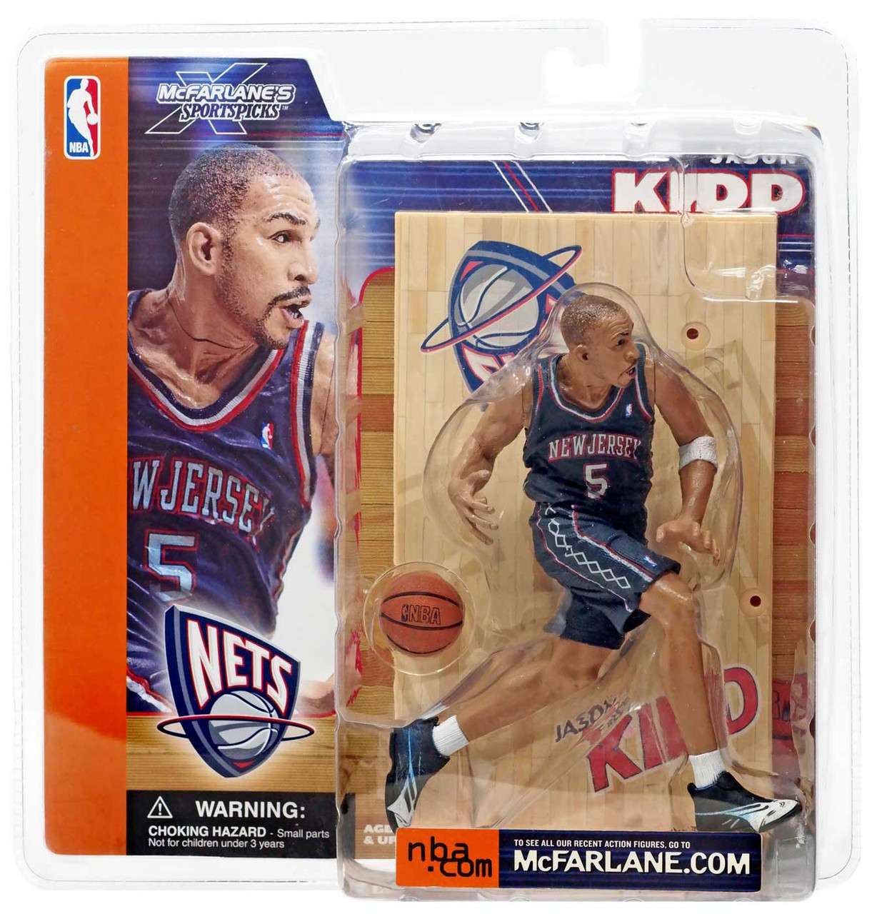 McFarlane Toys NBA New Jersey Nets Sports Picks Basketball Series