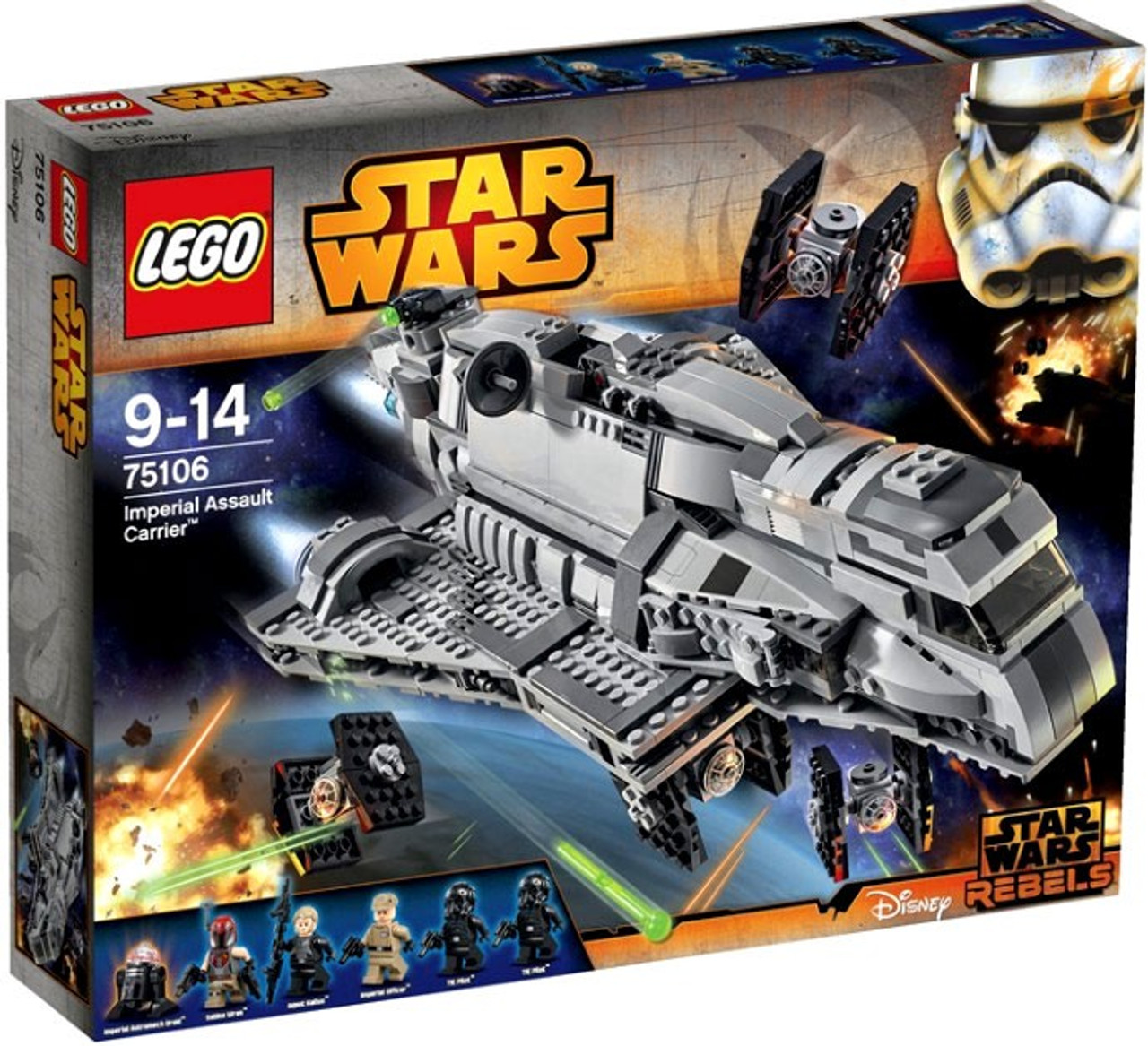 LEGO Star Wars Rebels Imperial Assault Carrier Set 75106 ...