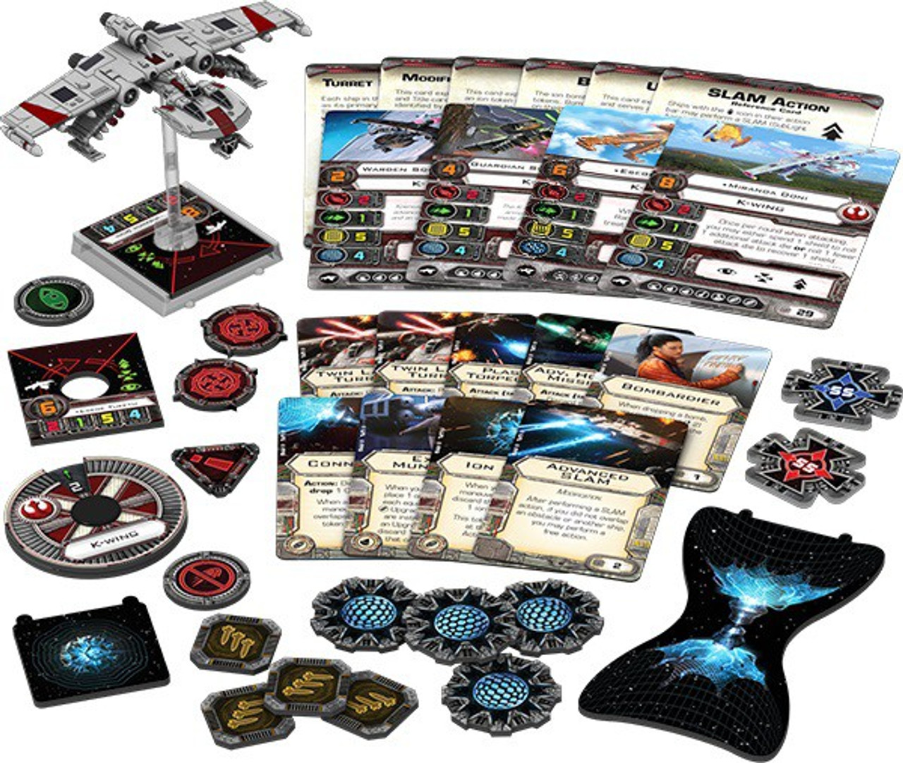 Star Wars X Wing Miniatures Game K Wing Fighter Expansion Pack Fantasy Flight Games Toywiz