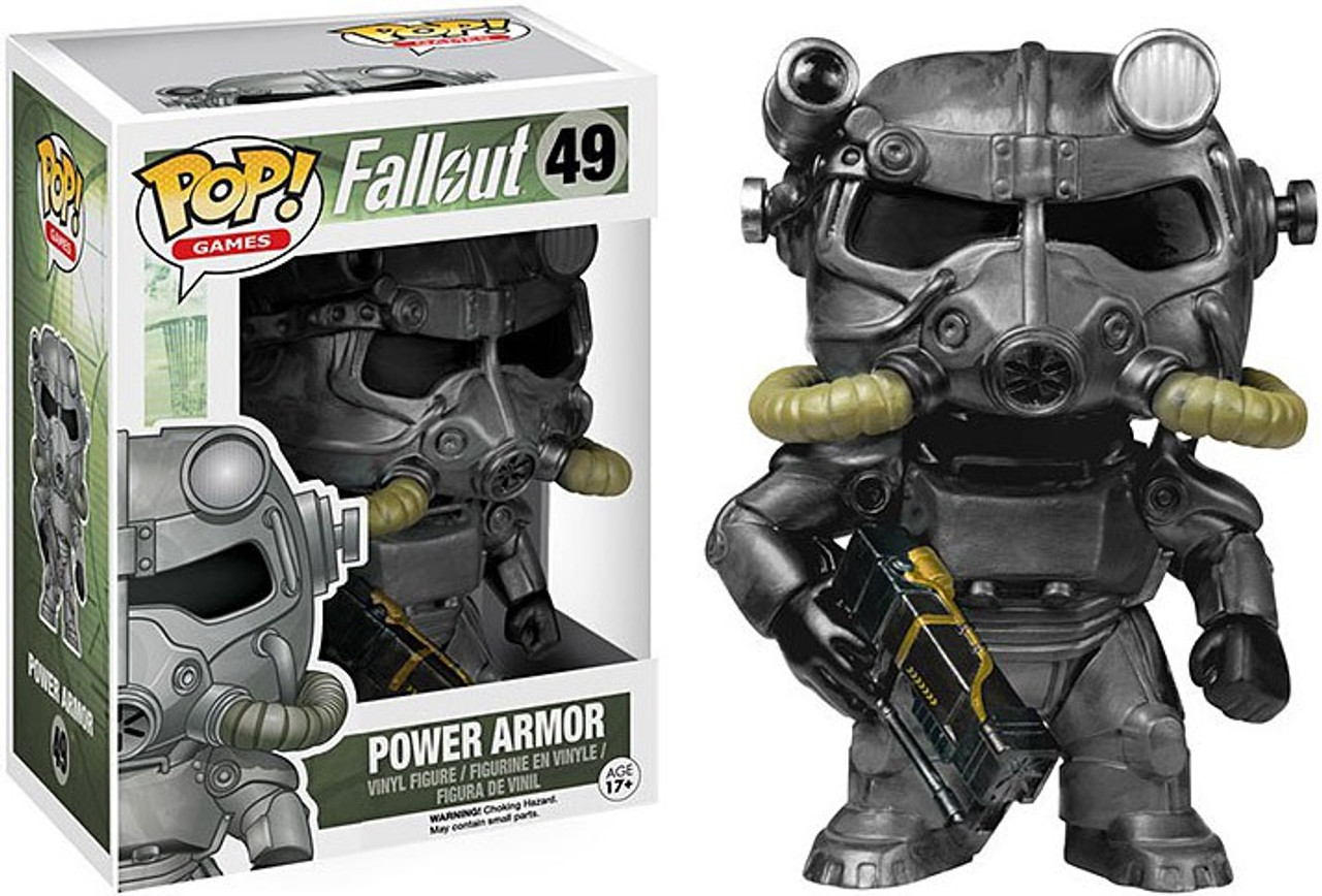 Funko Fallout Pop Games Power Armor Vinyl Figure 49 Brotherhood Of Steel Toywiz