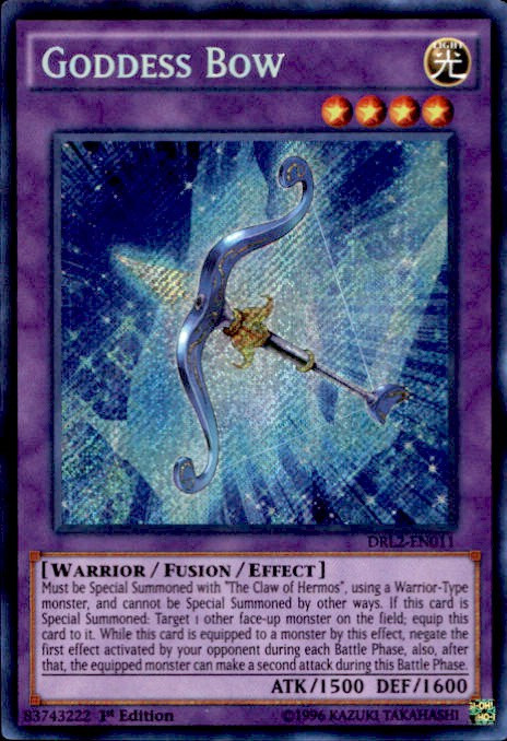 X Head Cannon Yugioh Yu-Gi-Oh! TCG Card - (Goddess Bow, Red-Eyes Black  Dragon Sword, Etc.) The Claw Of Hermos
