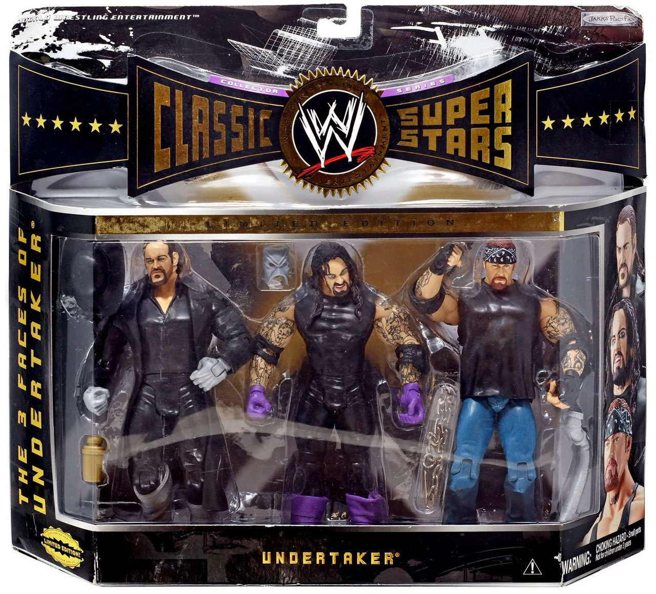 WWE Wrestling Classic Superstars Series 3 3 Faces of The