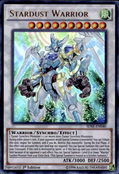 Yu-Gi-Oh! Carta Rush Warrior (SDSE-EN002) - 1st Edition Common - Structure Deck: Synchron Extreme