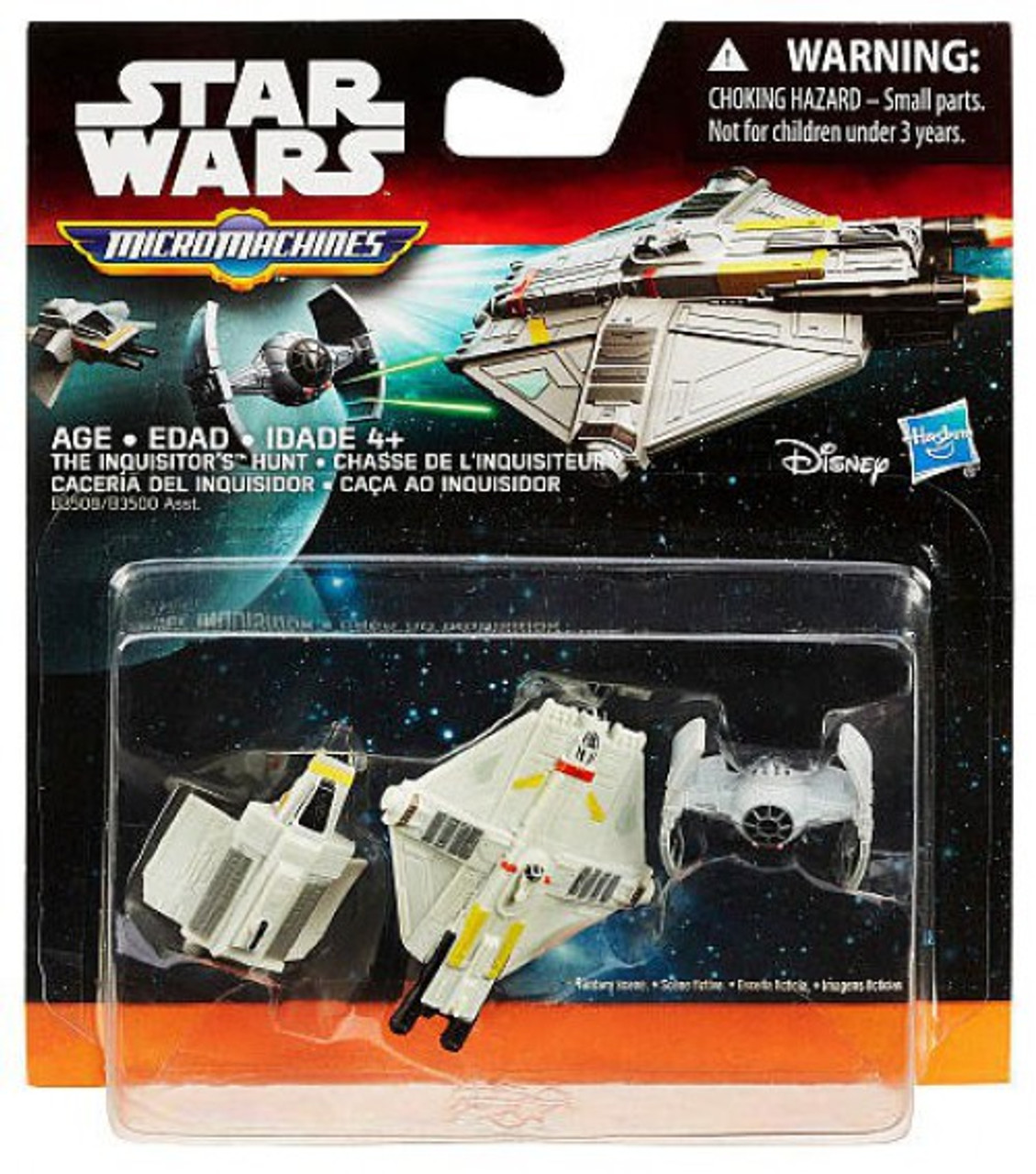 Star Wars The Force Awakens Micro Machines The Inquisitor's Hunt Vehicle 3-Pack