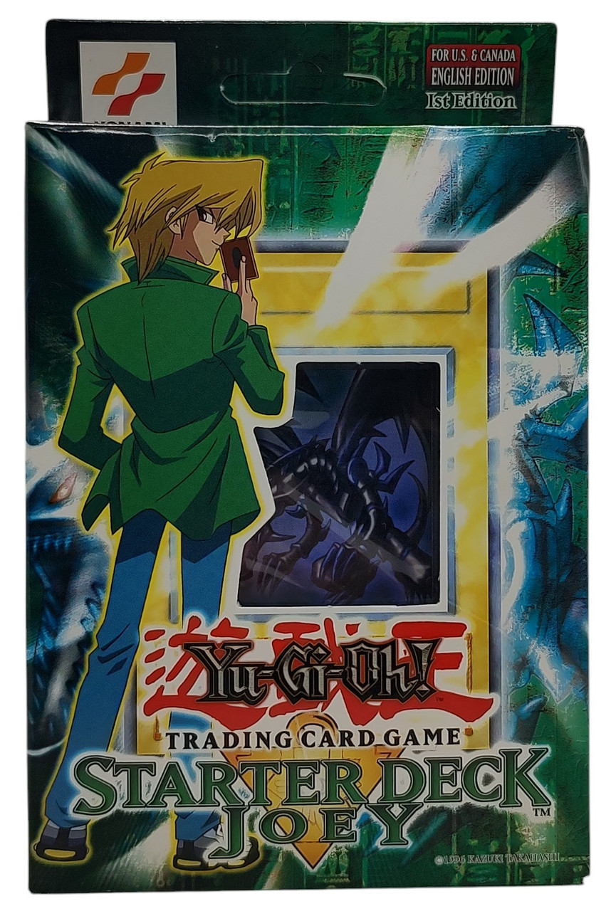 YuGiOh Joey 1st Edition Starter Deck Unpunched - Slight Damage
